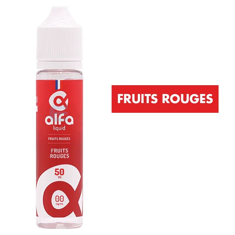 E-liquide Fruits Rouges (50 VG) 50 mL - Alfaliquid — Alfaliquid - 50VG