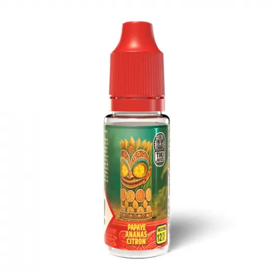 E-liquide Papaye Ananas Citron 10 mL - Tiki Juice