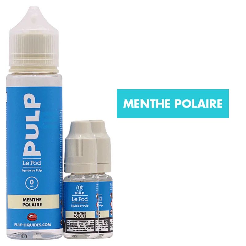E-liquide Menthe Polaire 60 mL - Pulp Le Pod — vue 2
