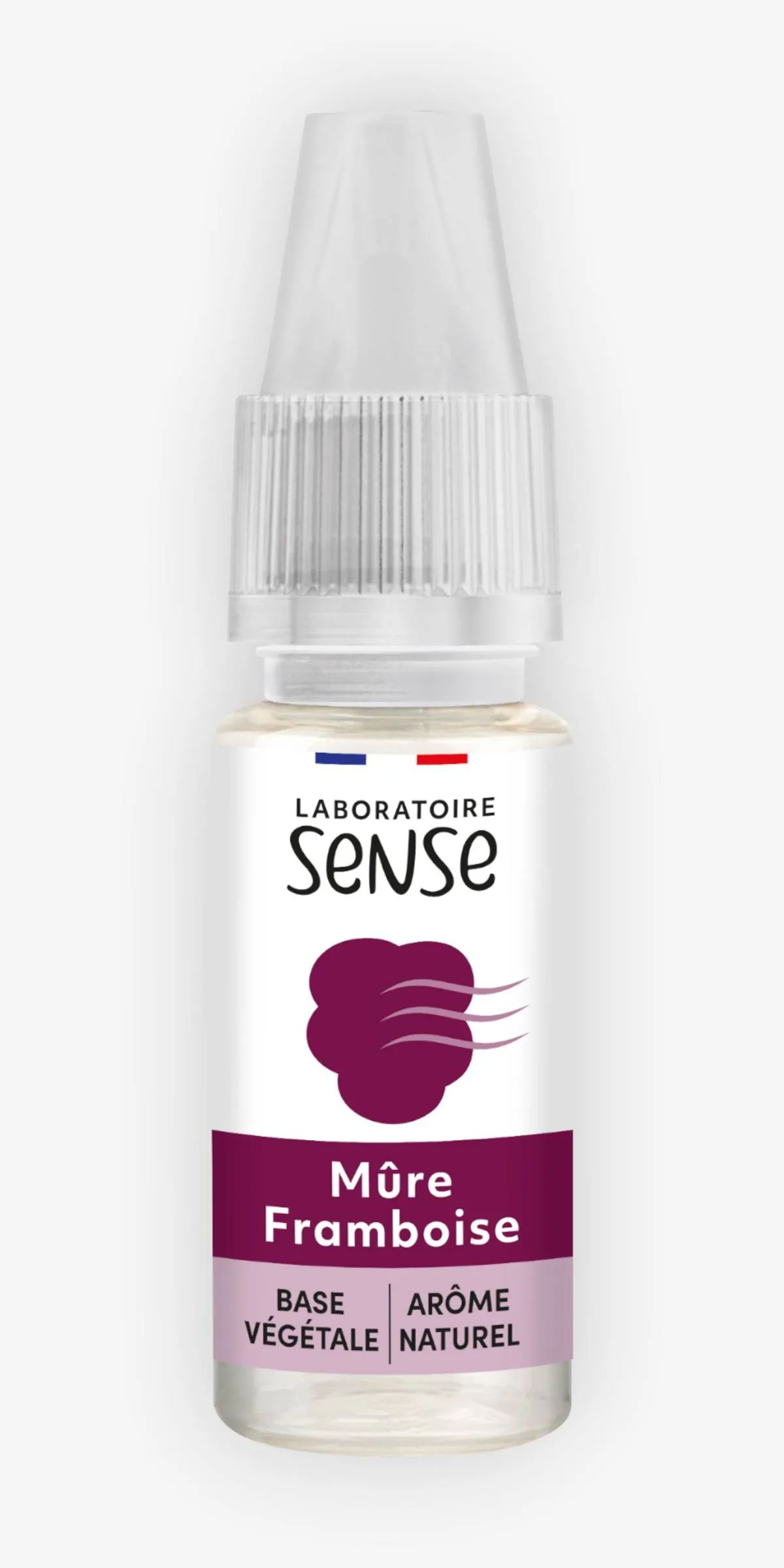 E-liquide Mûre Framboise 10 mL - Sense