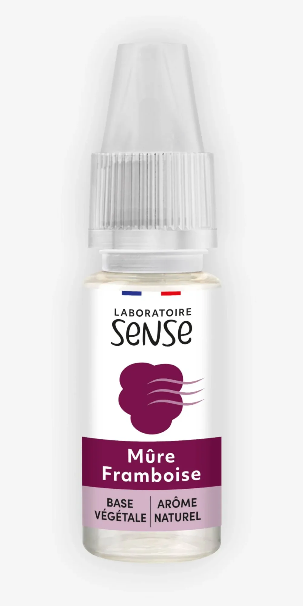 E-liquide Mûre Framboise 10 mL - Sense