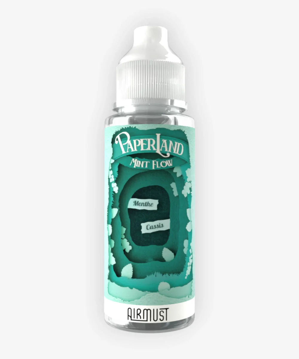 E-liquide Mint Flow 100 mL - Paperland Airmust