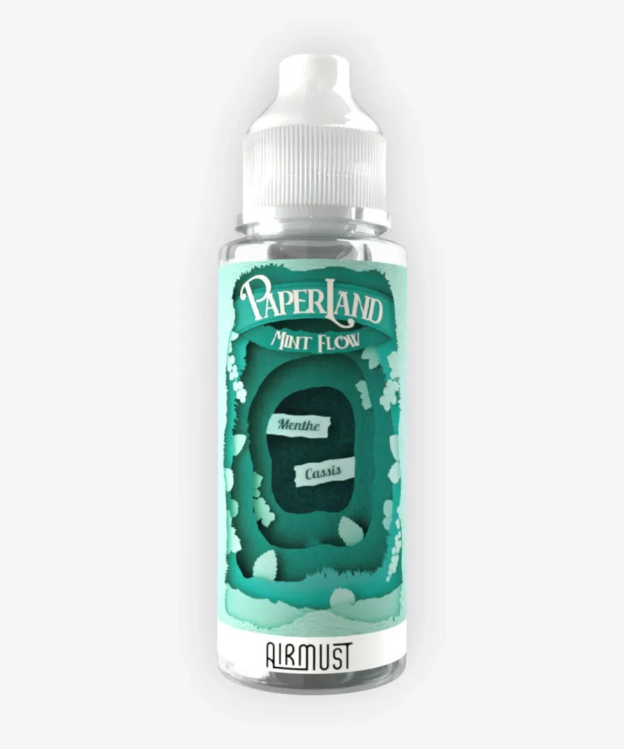 E-liquide Mint Flow 100 mL - Paperland Airmust