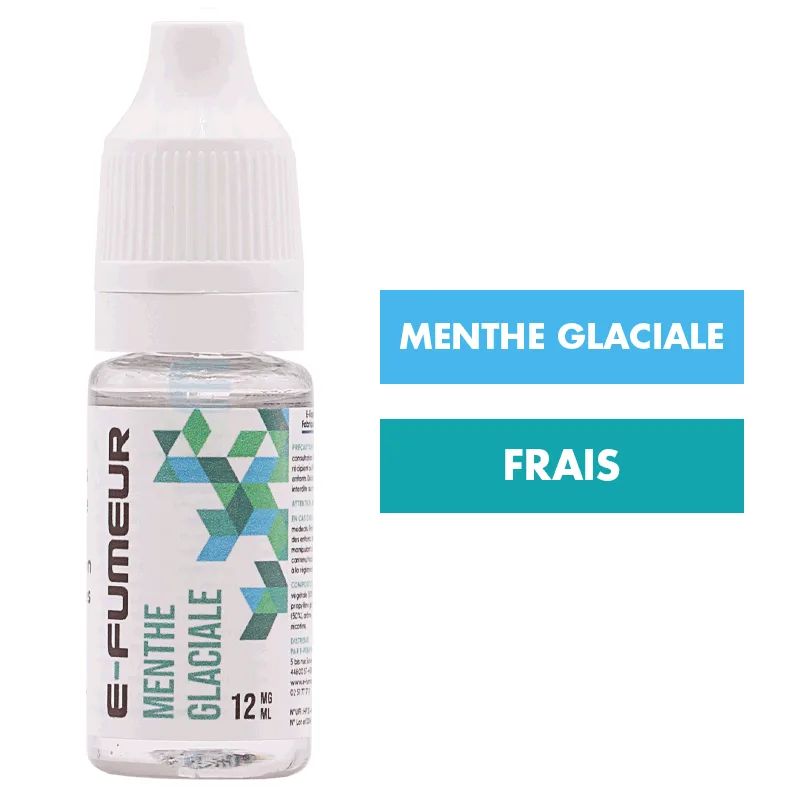 E-liquide Menthe Glaciale 10 mL - E-FUMEUR — E-Fumeur - E-liquides