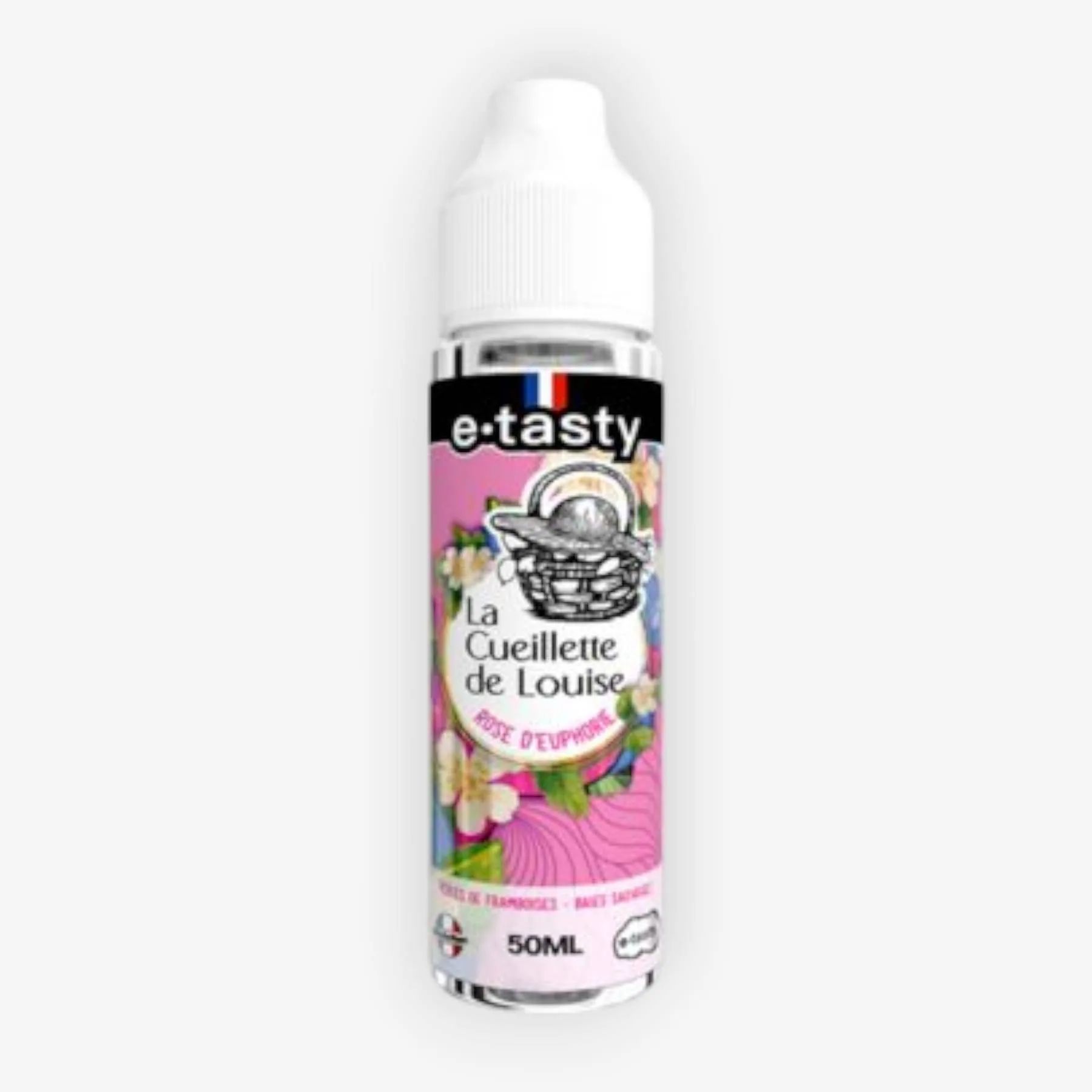 E-liquide Rose D'Euphorie 50 mL - La Cueillette De Louise E.Tasty — E.Tasty - La Cueillette de Louise