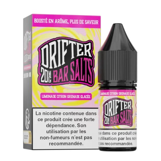 E-liquide Limonade Citron Grenade Glacée 10 mL - Drifter