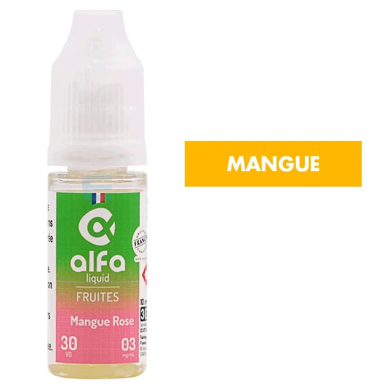 E-liquide Mangue Rose (30 VG) 10 mL - Alfaliquid — Alfaliquid - 30VG