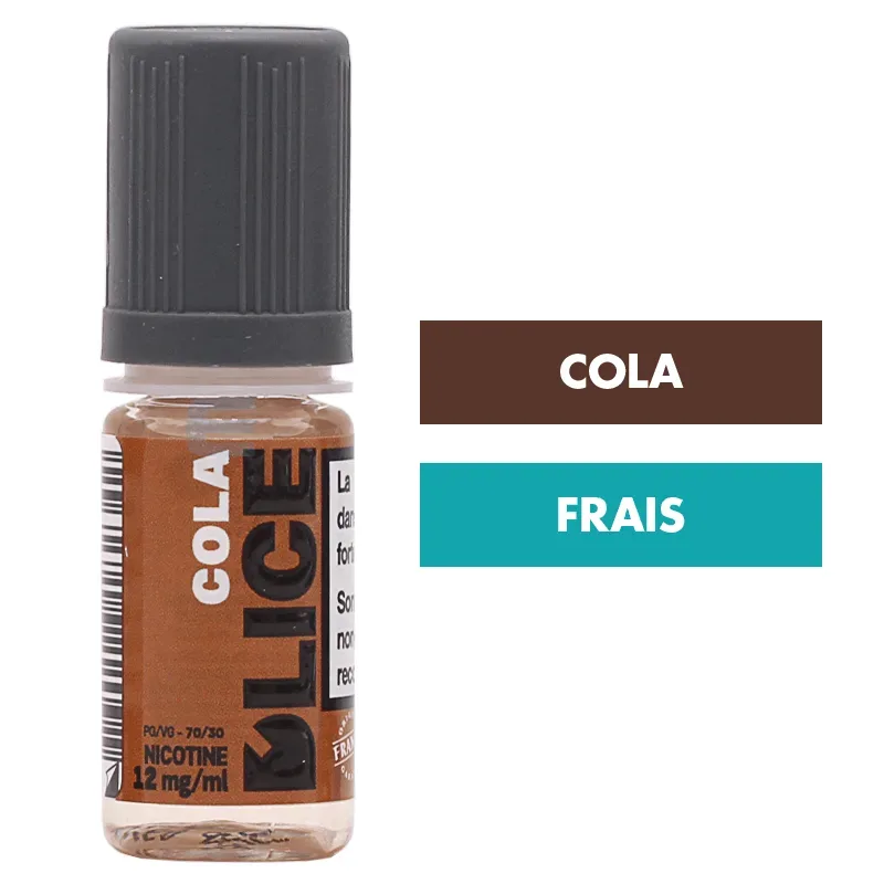 E-liquide Cola 10 mL - Dlice