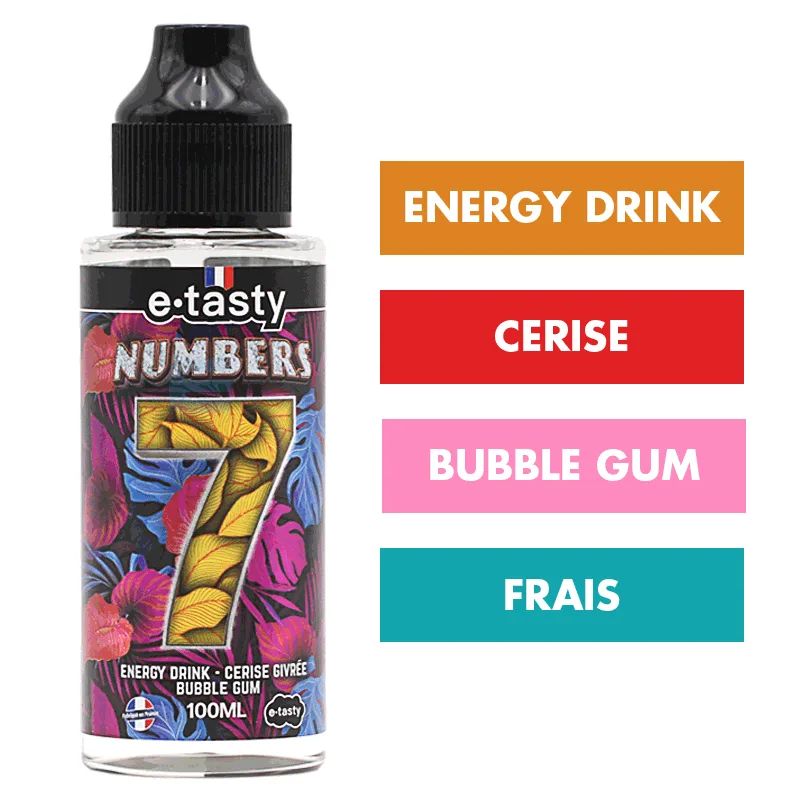 E-liquide Numbers 7 100 mL - Numbers (E.Tasty) — E.Tasty - Numbers