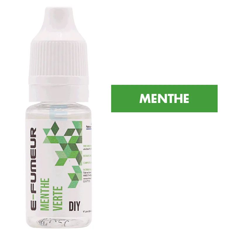 Concentré Menthe Verte 10 mL - E-FUMEUR — E-Fumeur - Arômes DIY