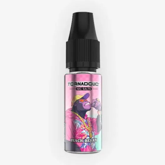 E-liquide Peach Berry Nic Salts 10 mL - Tornadoliq Gobar — Gobar - Tornadoliq