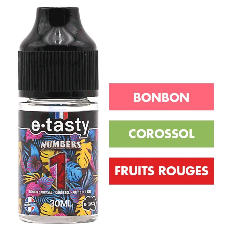 Concentré Numbers 1 30 mL - Numbers (E.Tasty) — E.Tasty - Arômes Numbers