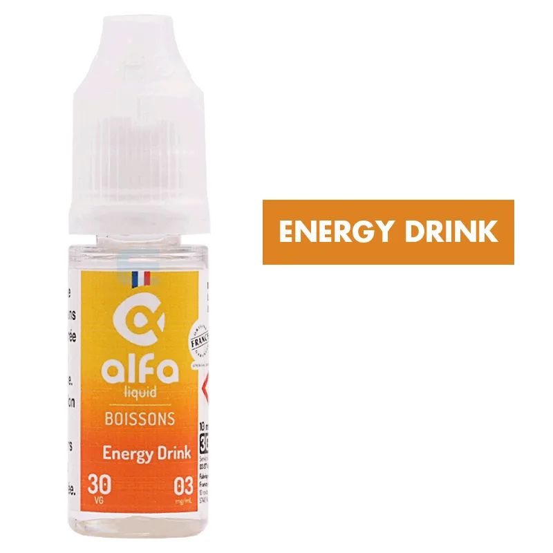 E-liquide Energy Drink (30 VG) 10 mL - Alfaliquid — Alfaliquid - 30VG