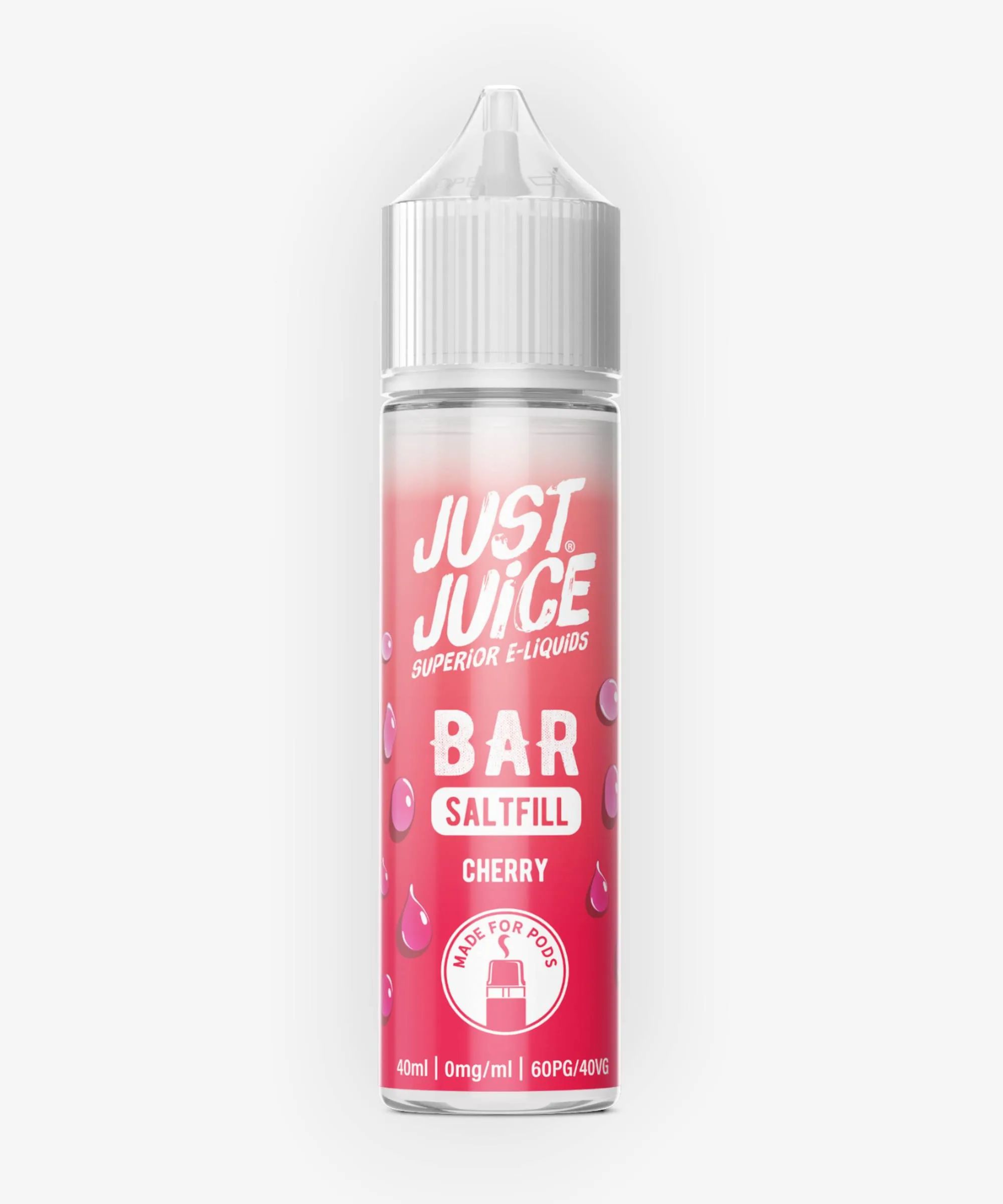 E-liquide Cherry 40 mL - Bar Saltfill (Just Juice) — Just Juice - Bar Saltfill