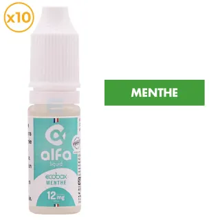 E-liquide Ecobox Menthe (50 VG) 100 mL - Alfaliquid — Alfaliquid - Ecobox