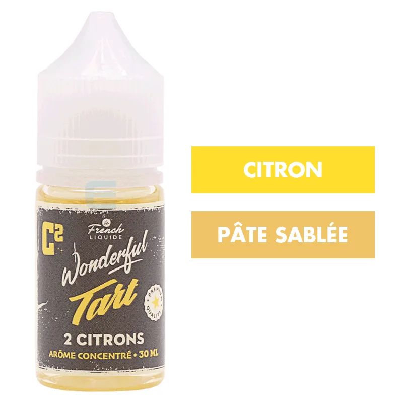 Concentré 2 Citrons 30 mL - Wonderful Tart (Le French Liquide) — Le French Liquide - Wonderful Tart DIY