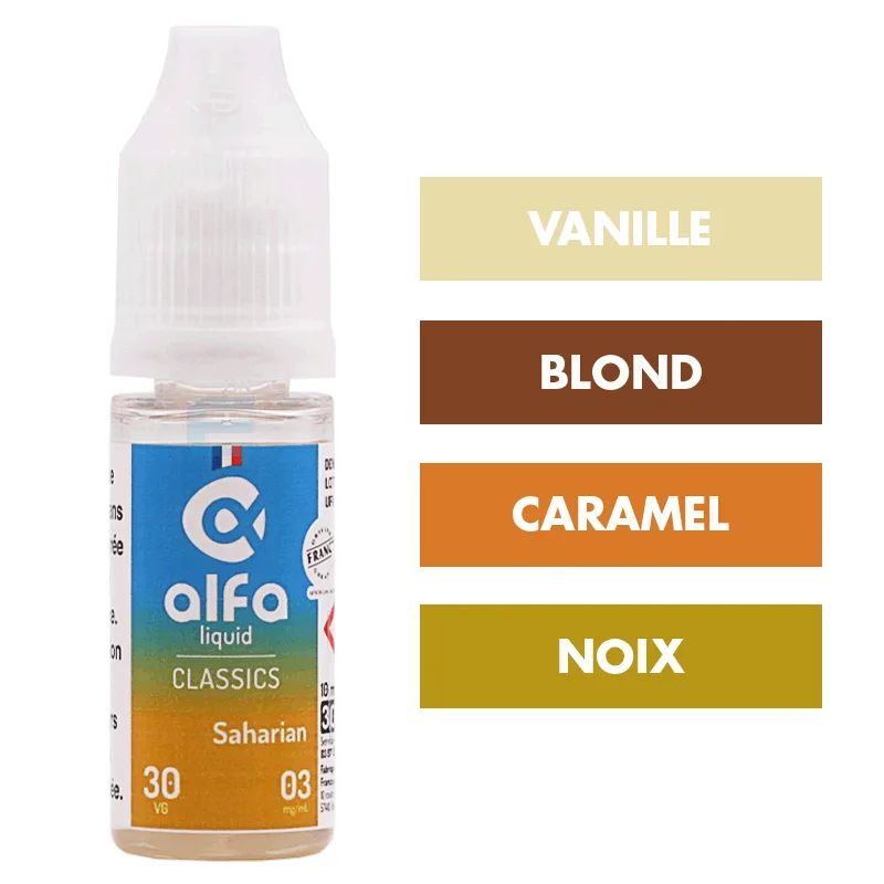 E-liquide Saharian (30 VG) 10 mL - Alfaliquid — Alfaliquid - 30VG