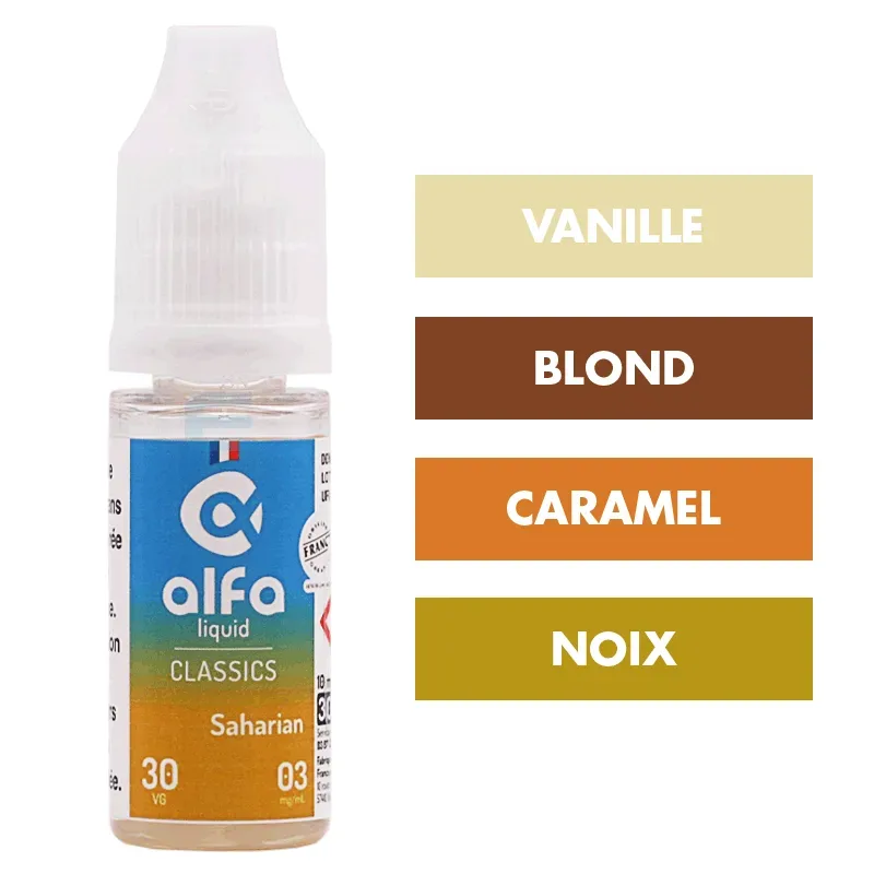 E-liquide Saharian (30 VG) 10 mL - Alfaliquid