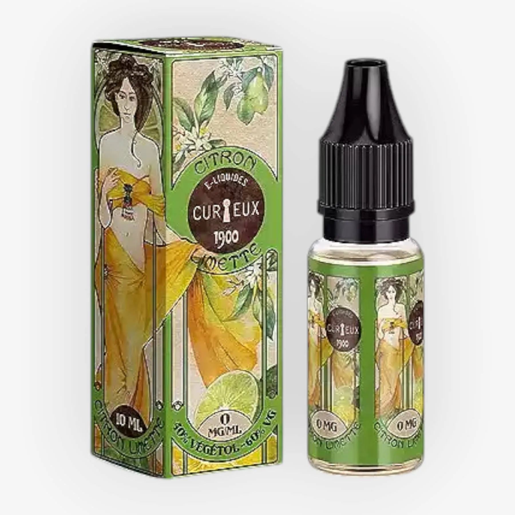 E-liquide Citron Limette 10 mL - 1900 (Curieux) — vue 2