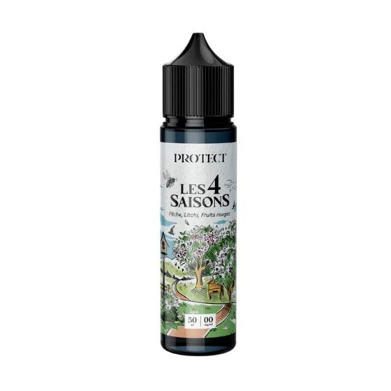 E-liquide Pêche Litchi Fruits Rouges 50 mL - Protect