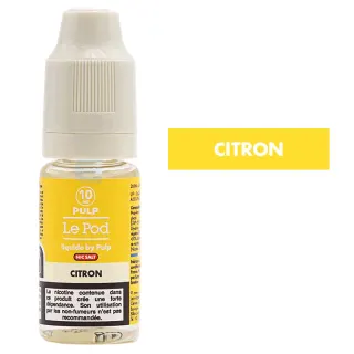 E-liquide Citron 10 mL - Pulp Le Pod — Pulp - Le Pod