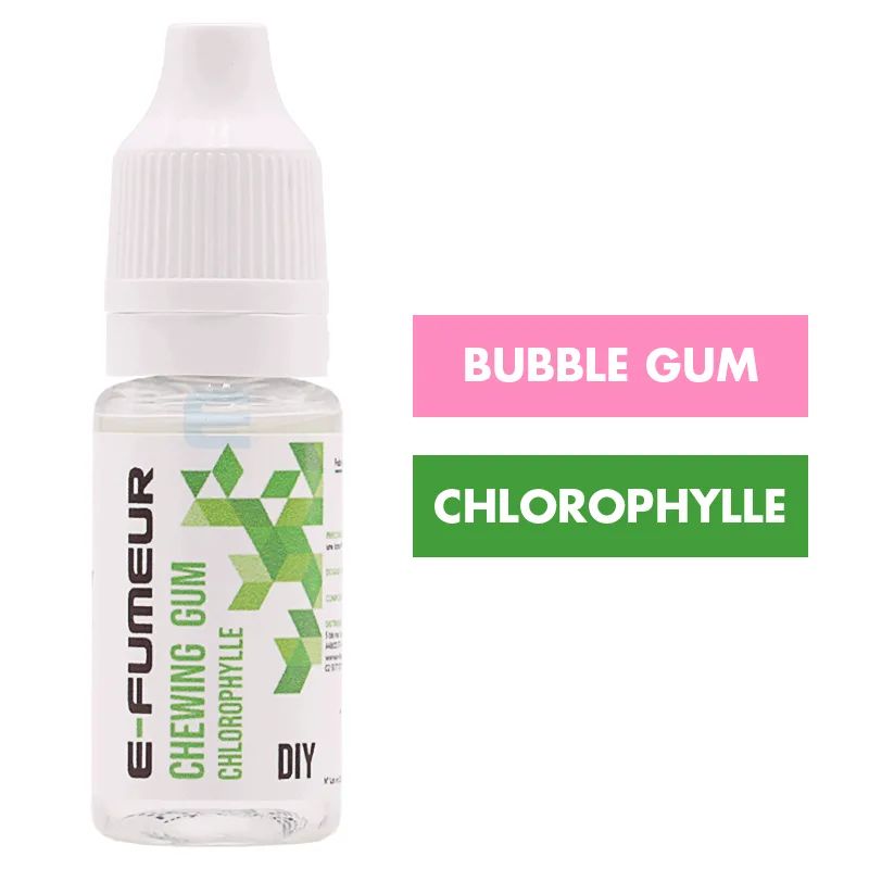 Concentré Chewing-Gum Chlorophylle 10 mL - E-FUMEUR — E-Fumeur - Arômes DIY