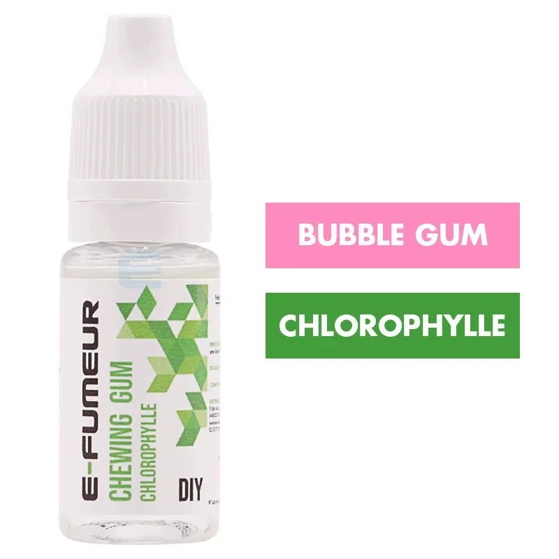 Concentré Chewing-Gum Chlorophylle 10 mL - E-FUMEUR