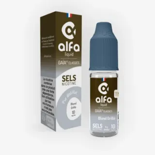 Blond Grillé sels de nicotine 10 mL - Gaïa Alfaliquid — Alfaliquid - Gaïa Classics