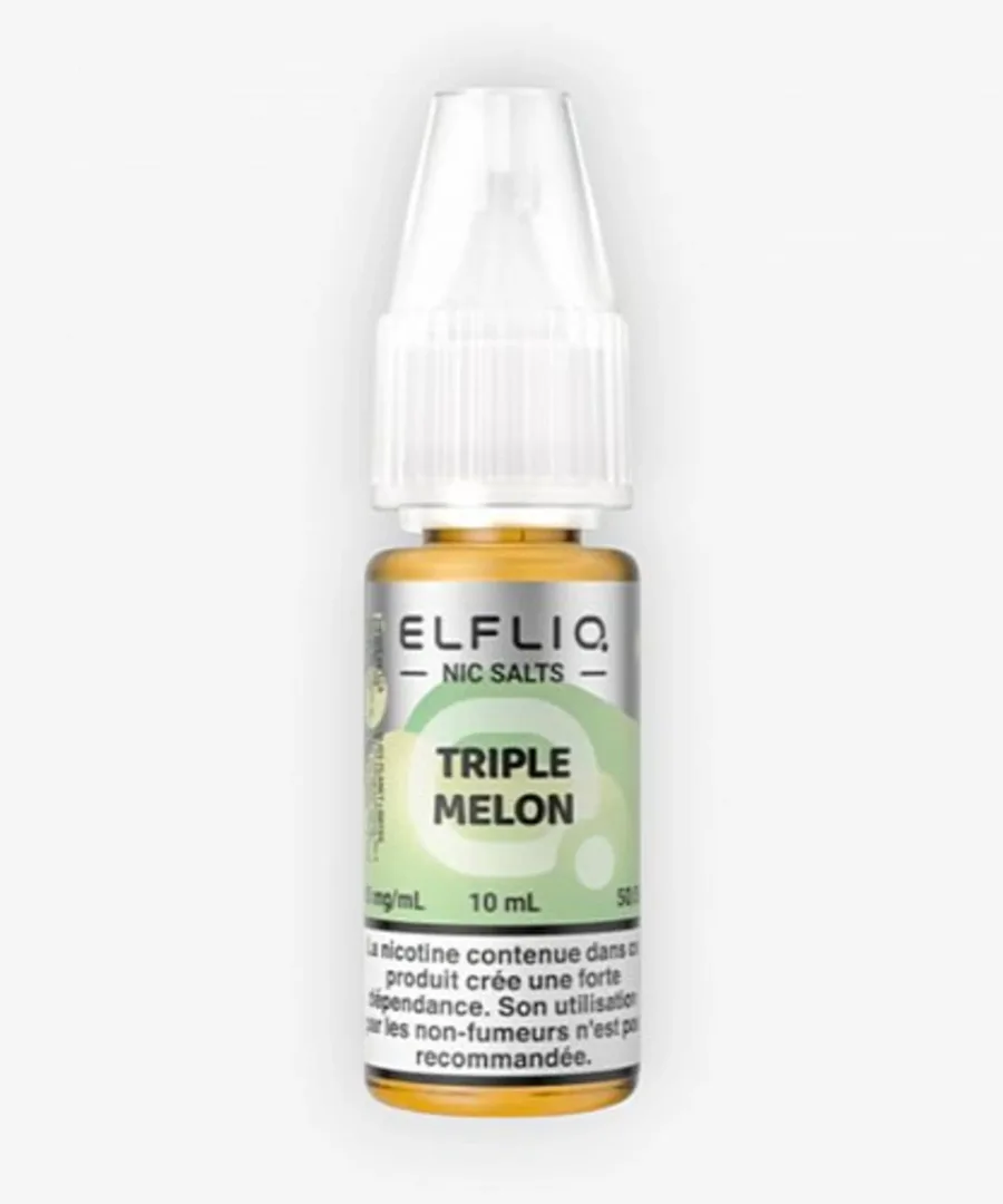 E-liquide Triple Melon Nic Salt 10 mL - Elfliq ElfBar