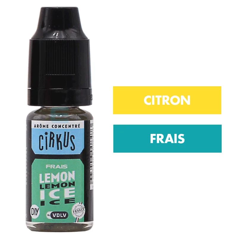 Arôme Lemon Ice - Cirkus (VDLV) — VDLV - Arômes Cirkus