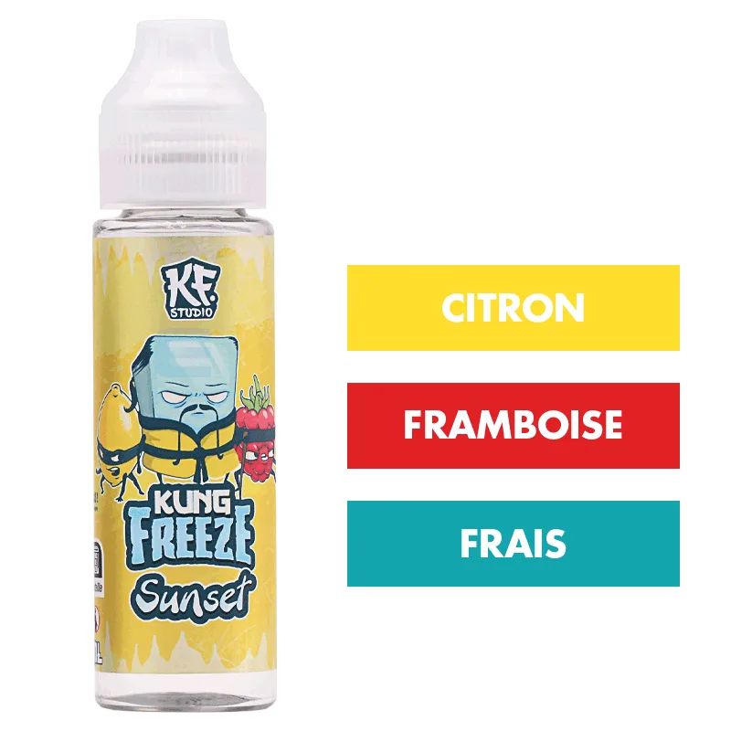 E-liquide Sunset 50 mL - Kung Freeze — Cloud Vapor - Kung Freeze