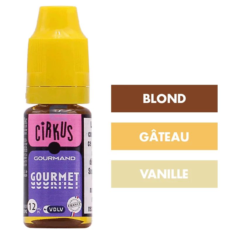 E-liquide Gourmet 10 mL - CirKus (VDLV) — VDLV - Cirkus