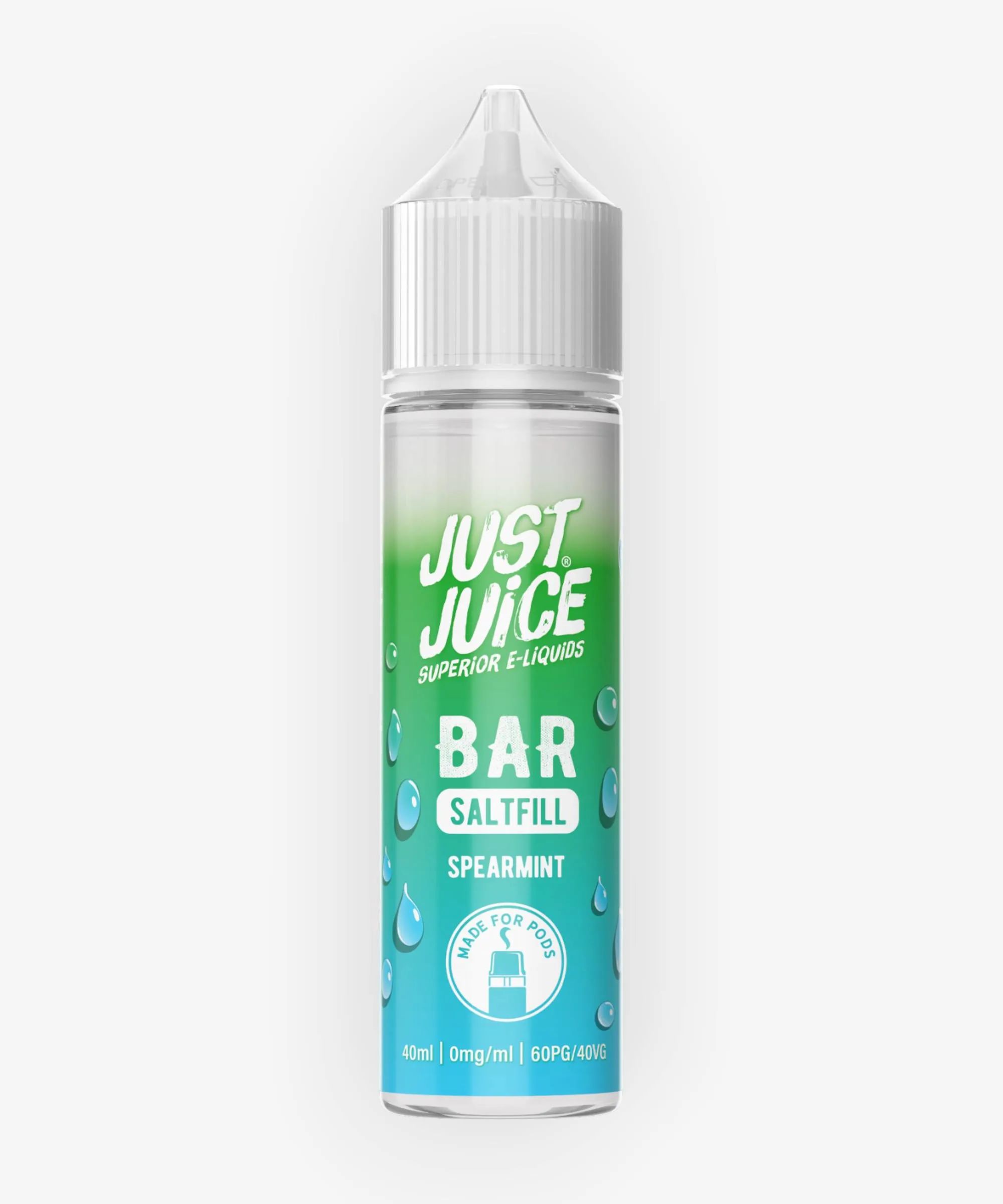 E-liquide Spearmint 40 mL - Bar Saltfill (Just Juice) — Just Juice - Bar Saltfill