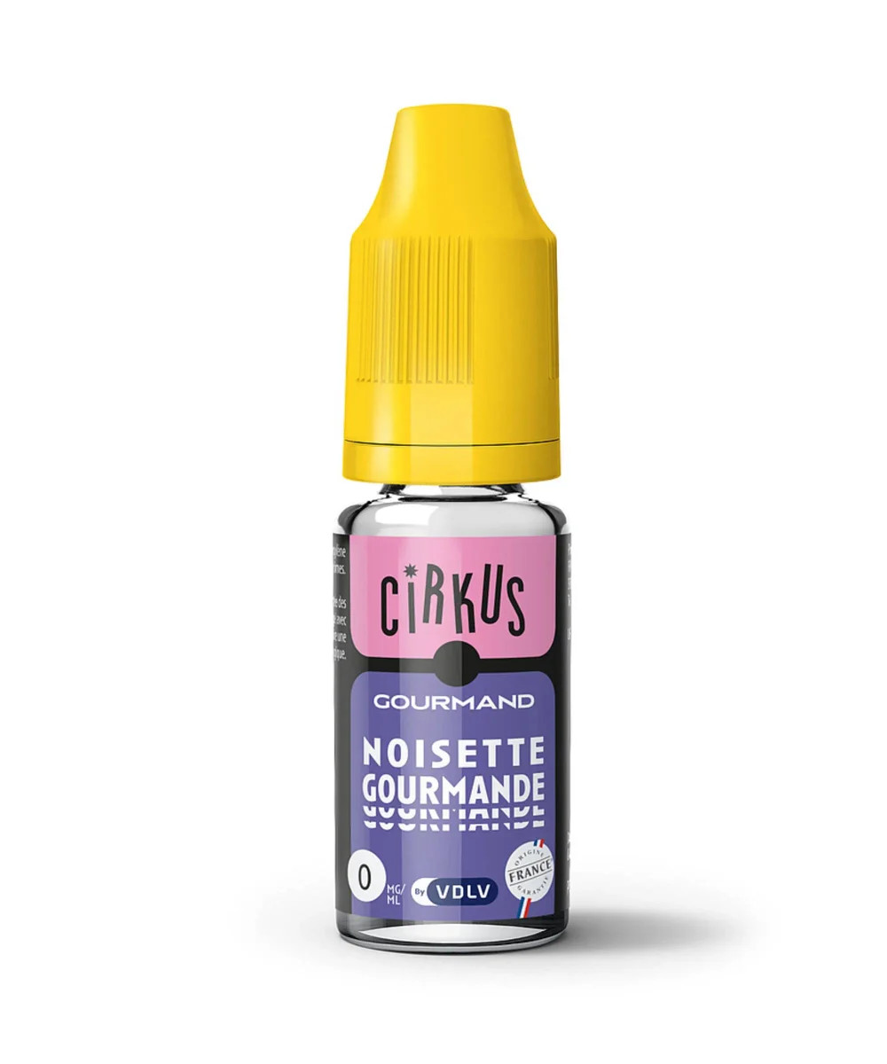 E-liquide Noisette Gourmande 10 mL - Cirkus VDLV
