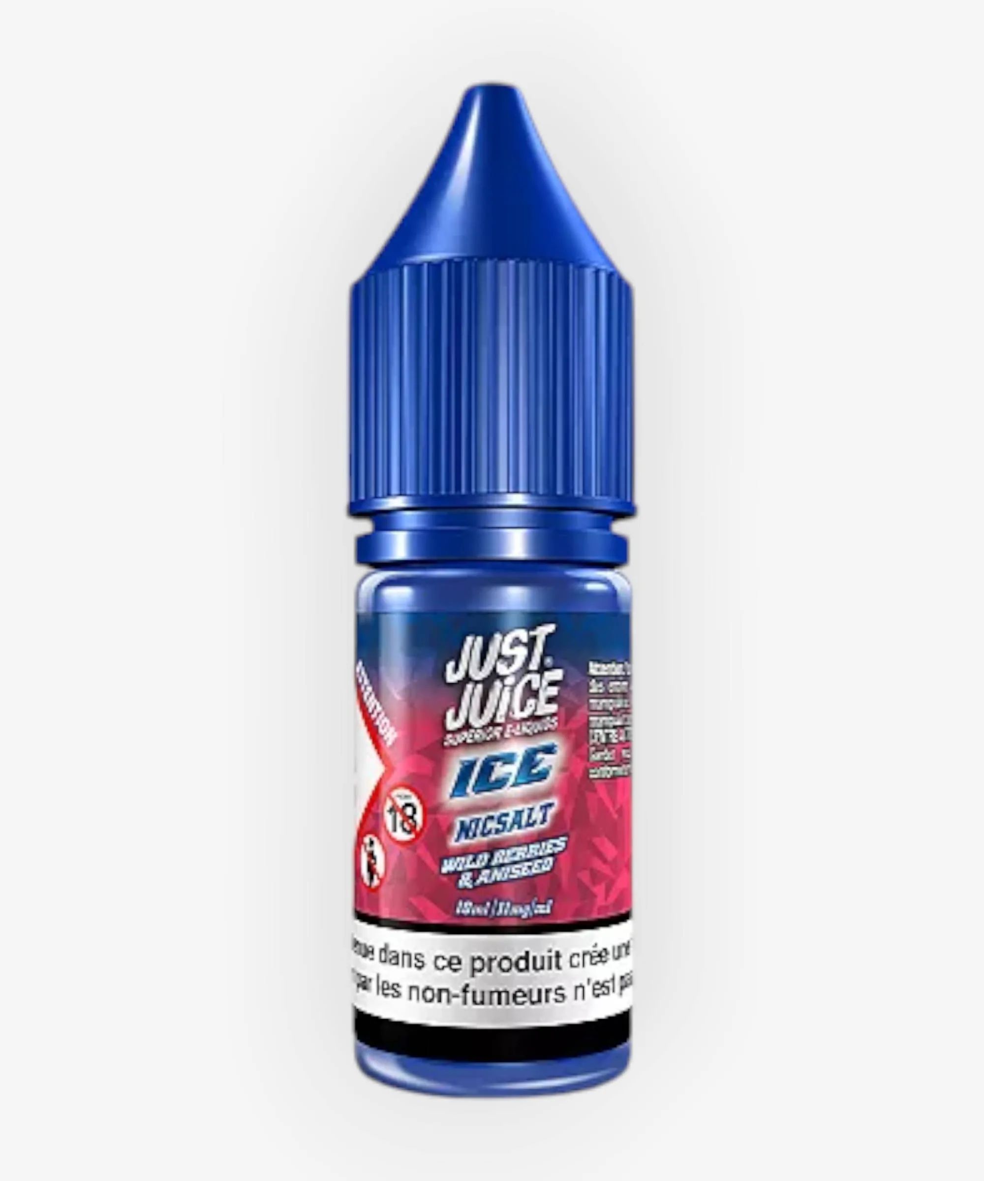 E-liquide Wild Berries & Aniseed Nic Salt Ice 10 mL - Just Juice
