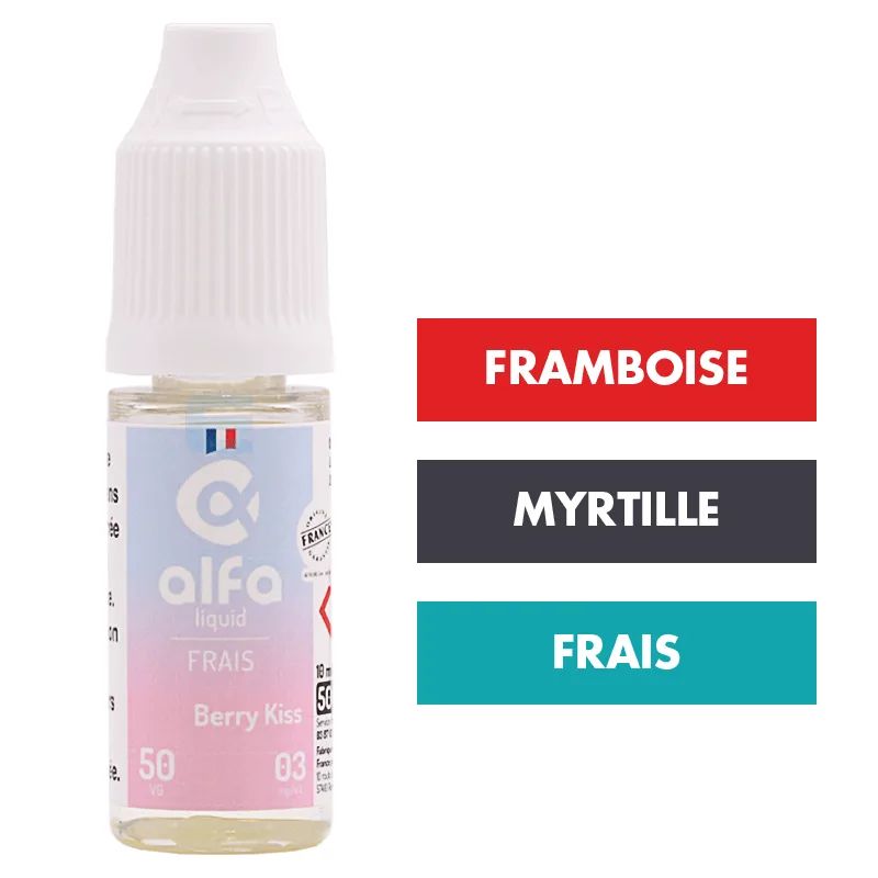 E-liquide Berry Kiss (50 VG) 10 mL - Alfaliquid — Alfaliquid - 50VG