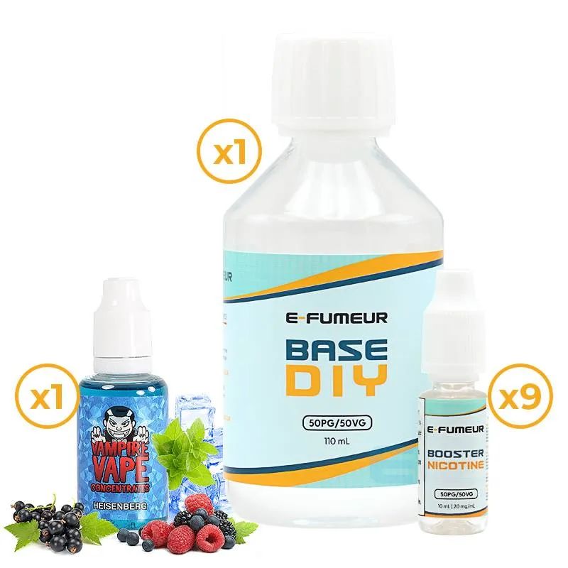 Pack DIY Heisenberg 230 mL - Vampire Vape — vue 4