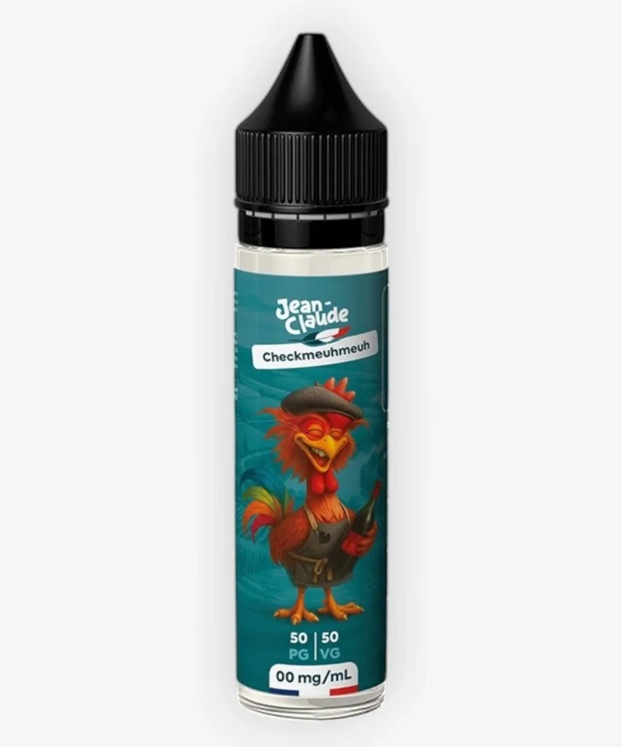 E-liquide Checkmeuhmeuh 50 mL - Jean-Claude DLICE