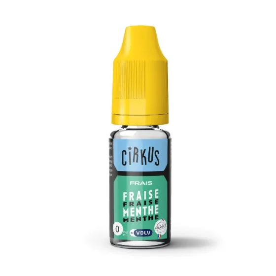 E-liquide Fraise Menthe 10 mL - CirKus (VDLV) — VDLV - Cirkus