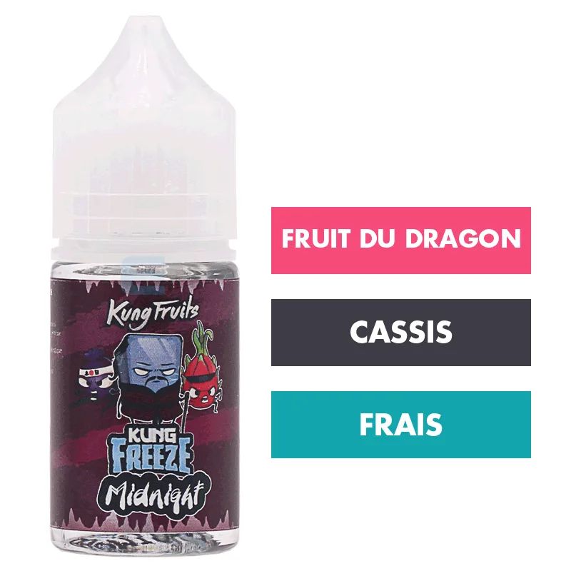 Concentré Midnight 30 mL - Kung Freeze — Cloud Vapor - Arômes Kung Freeze