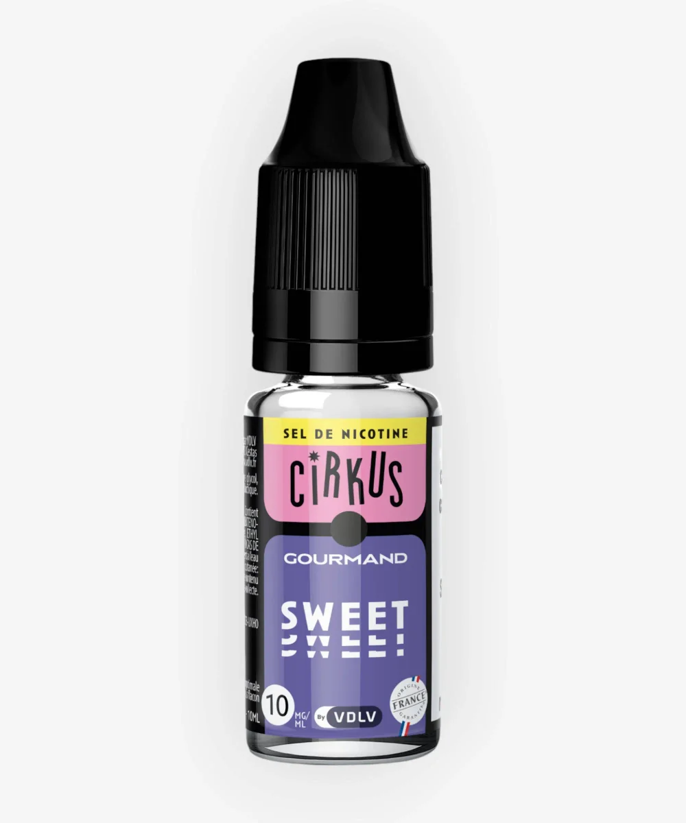 E-liquide Sweet Nic Salt 10 mL - Cirkus VDLV
