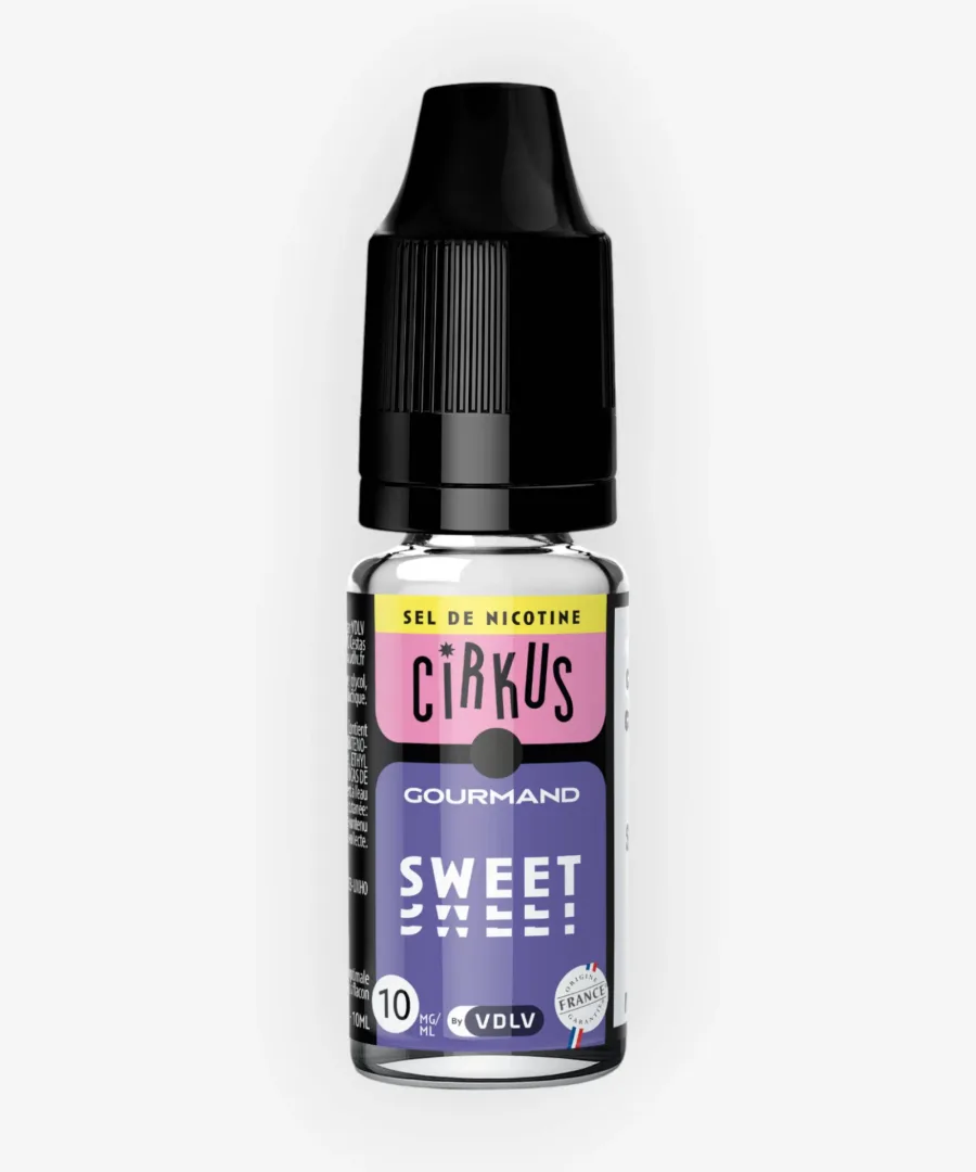 E-liquide Sweet Nic Salt 10 mL - Cirkus VDLV
