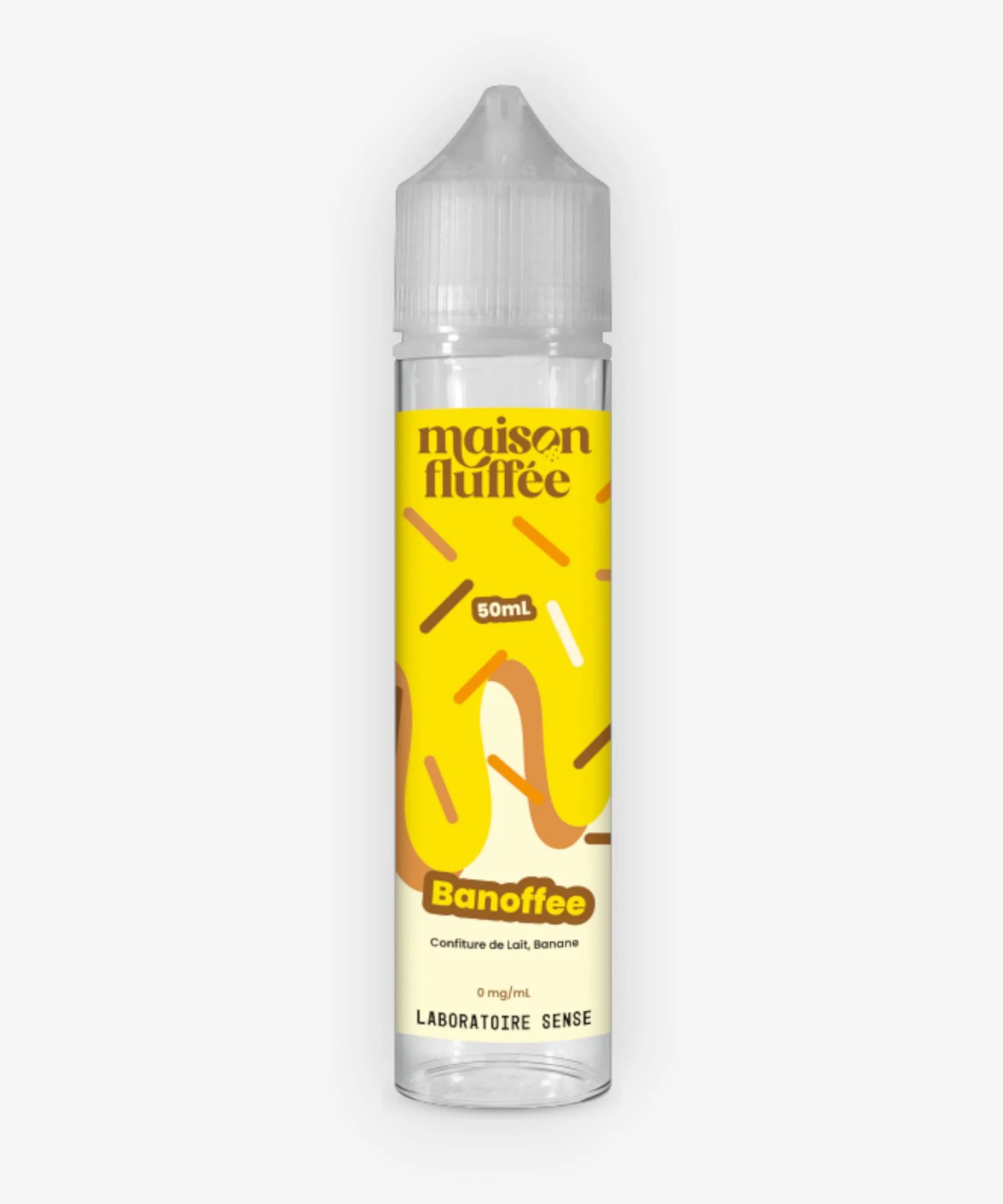 E-liquide Banoffee 50 mL - Maison Fluffee