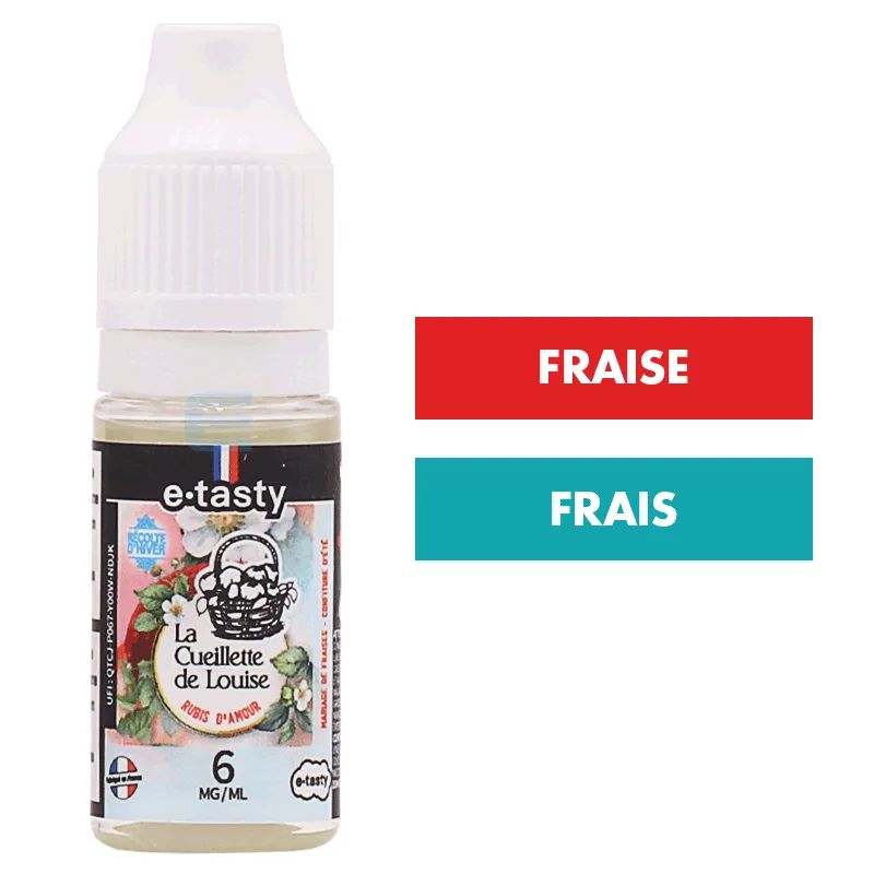 E-liquide Rubis d'Amour (Hiver) 10 mL - La Cueillette de Louise (E.Tasty) — E.Tasty - La Cueillette de Louise