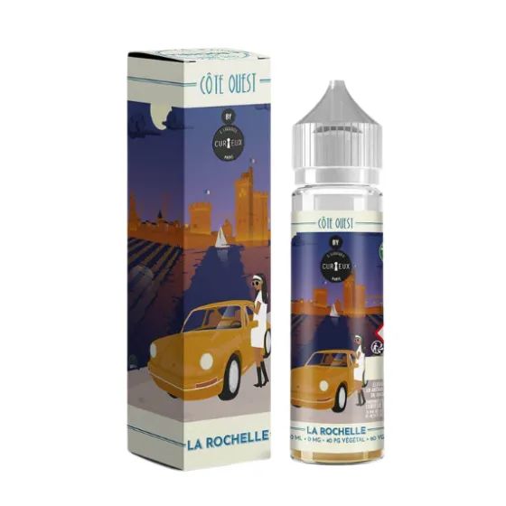 E-liquide La Rochelle 50 mL - Côte Ouest (Curieux) — Curieux - Edition Côte Ouest