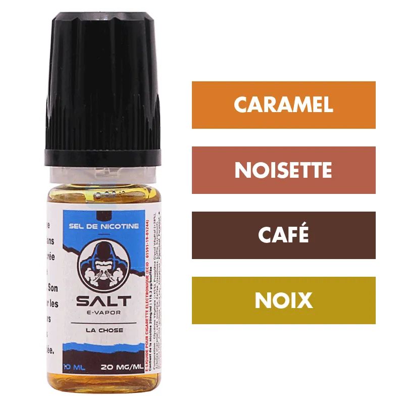 E-liquide La Chose 10 mL - Salt E-Vapor (Le French Liquide) — Le French Liquide - Salt E-Vapor