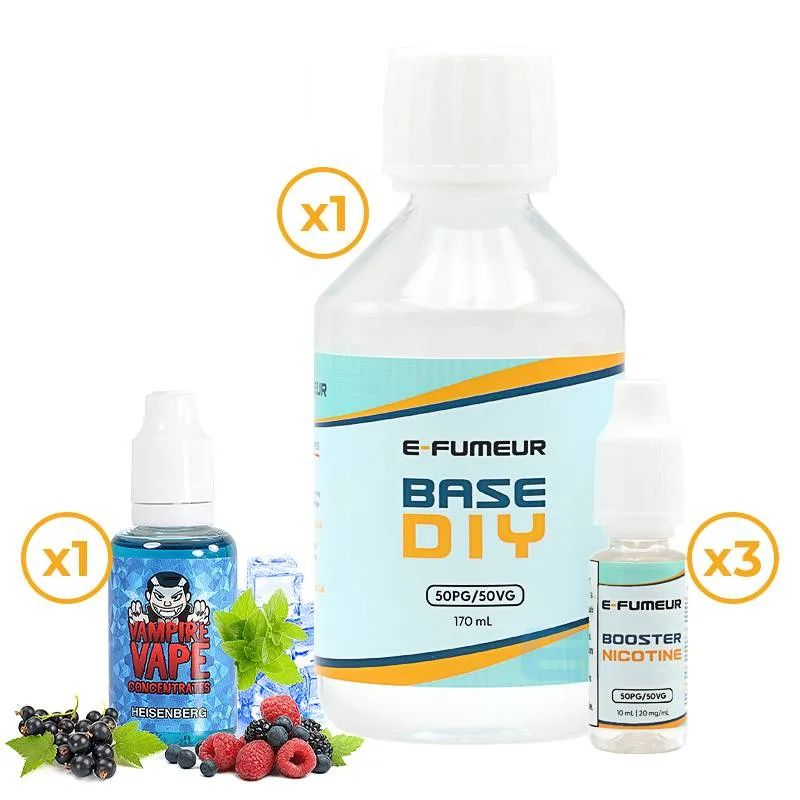 Pack DIY Heisenberg 230 mL - Vampire Vape — E-Fumeur / Vampire Vape