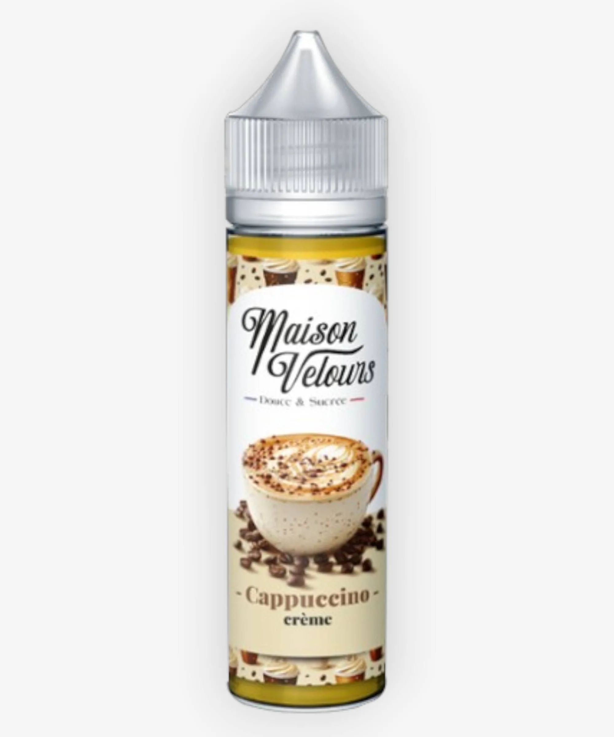 E-liquide Cappuccino Crème 50 mL - Maison Velours