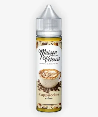E-liquide Cappuccino Crème 50 mL - Maison Velours