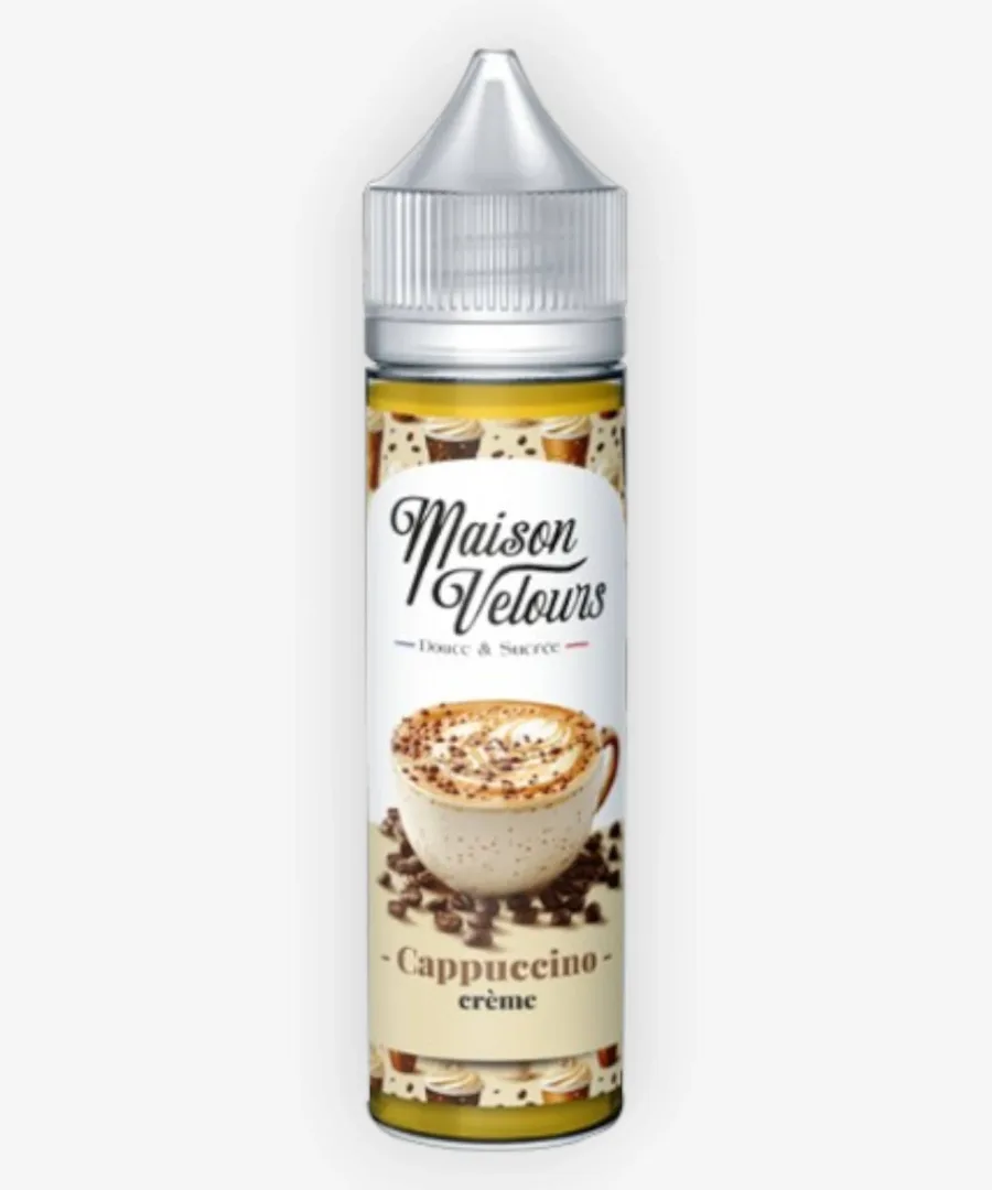 E-liquide Cappuccino Crème 50 mL - Maison Velours